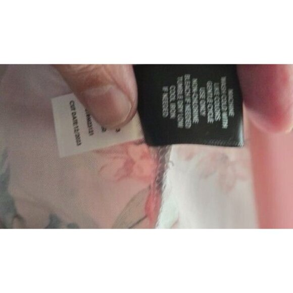 Torrid Pink Floral Pockets Off-Shoulder Midi Challis Dress Size 2X - Picture 10 of 11